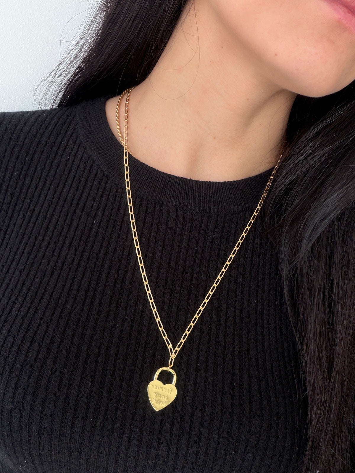Collar heart largo