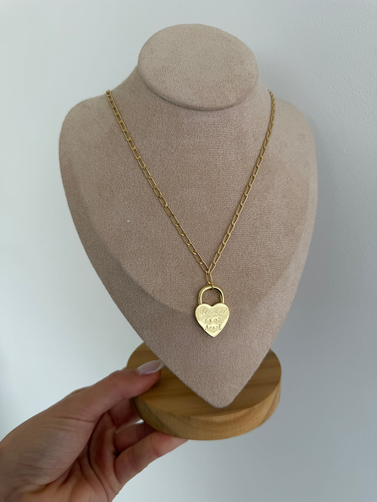Collar heart largo
