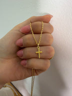 Collar mini cruz