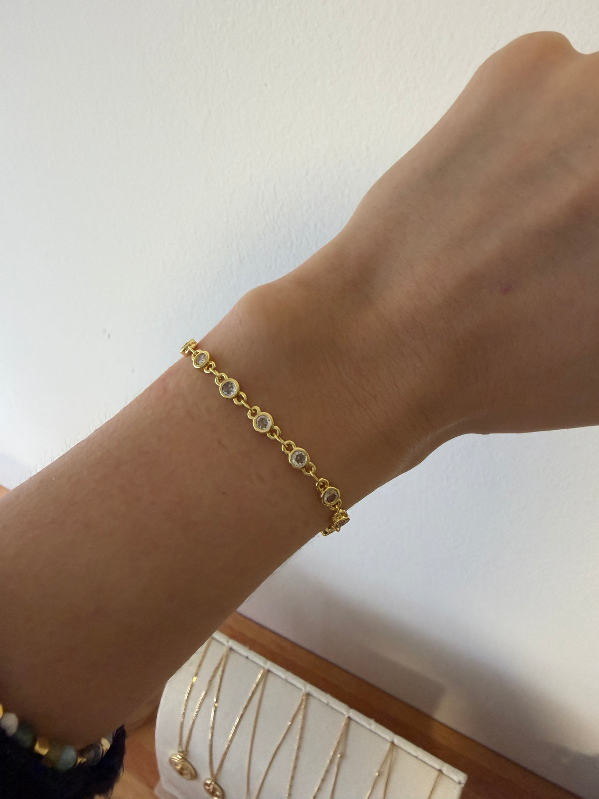 Pulsera circonias