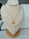 Collar Carmina blanc