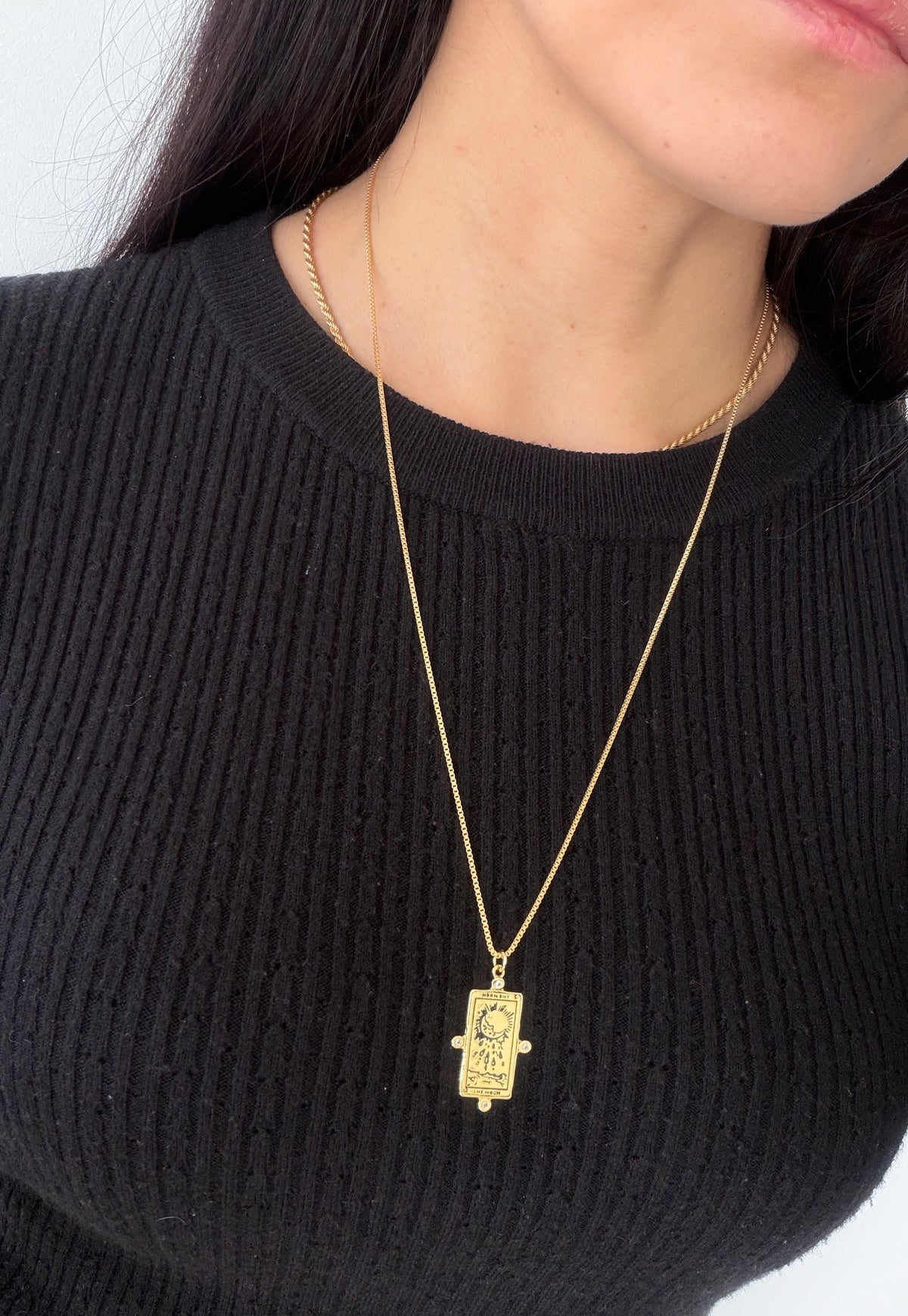 Collar carta Tarot